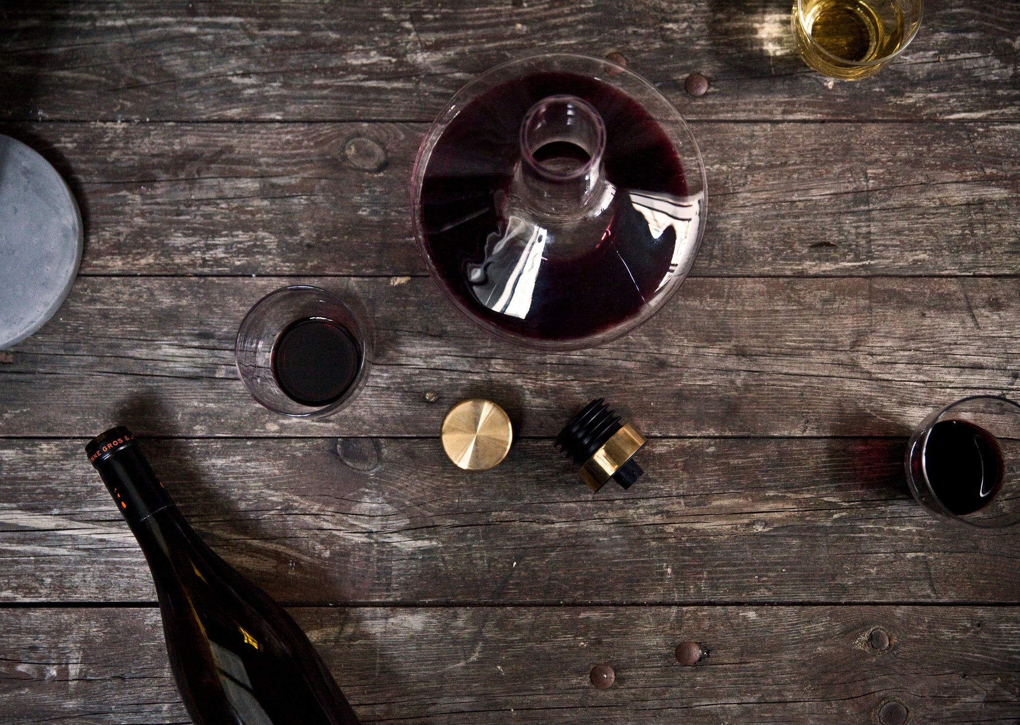 Deluxe Wine Breather Carafe Audo CPH Oski and Lottie